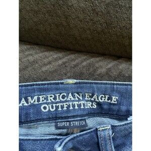 American Eagle Jeans Jehgins 0Relaxed Fit Blue Denim Jeans  Size 2